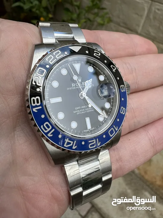 Rolex Batman 116710BLNR اصلية جديدة غير مستعملة