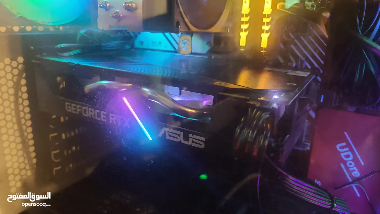 2060 asus oc  كيس h250x