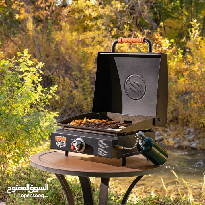 BLACKSTONE Go 17” Griddle with Hood * بلاكستون جو 17 بوصة: الشواء في أي مكان!*
