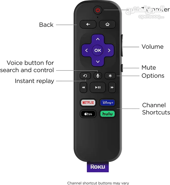 Roku Streaming Stick+  HD/4K/HDR Streaming Device