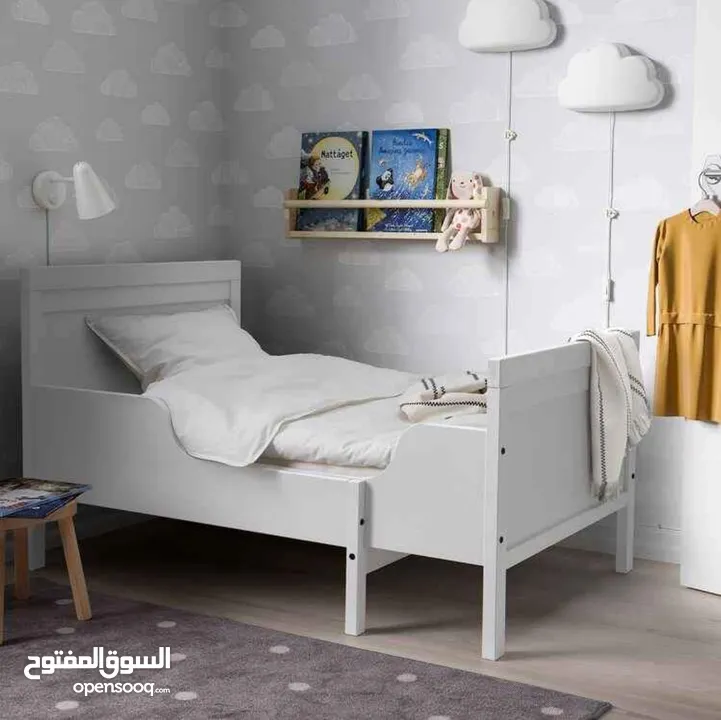 سريرين اطفال مستعمل بحالة جيدة من Ikea