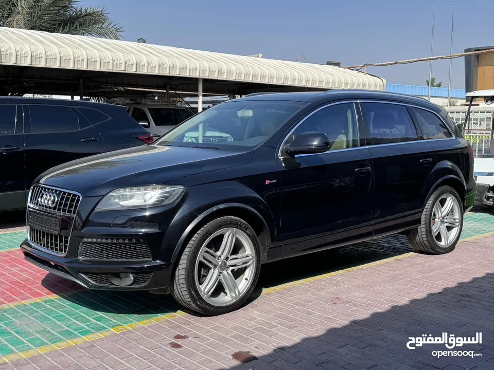 Audi Q7 S Line 2013 Gcc full options