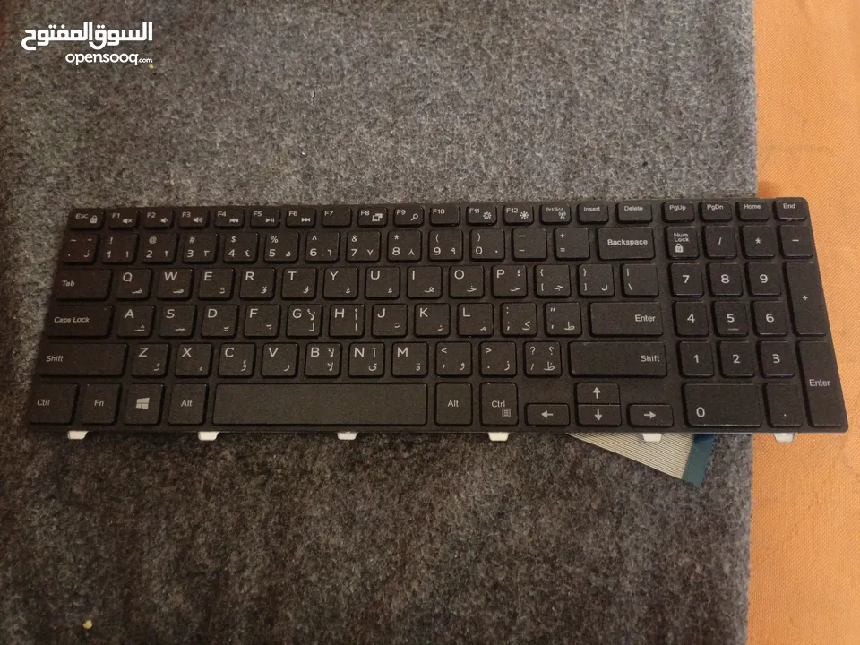 كيبورد للابتوبات ديل سعر حرق نار نار نار بس من عند سيف الكمبيوتر