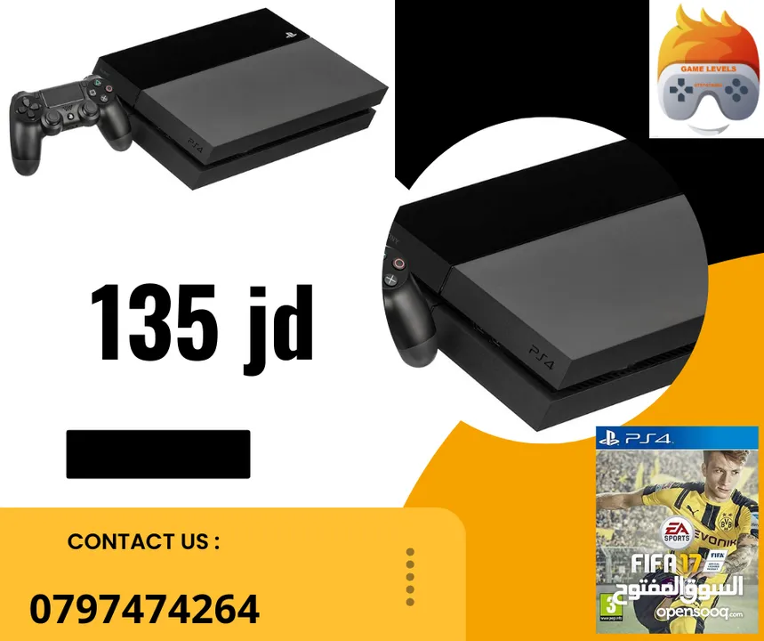 PS4 FAT  بلايستاشن