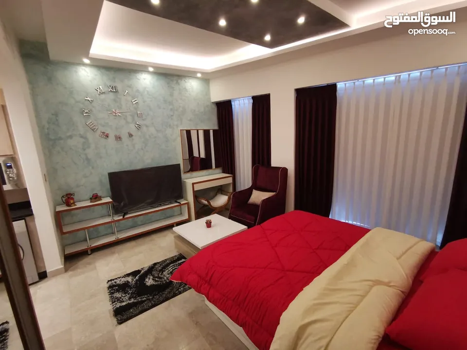 استديو مفروشة للإيجار في داماك العبدلي 35م2 ( Property 37952 )