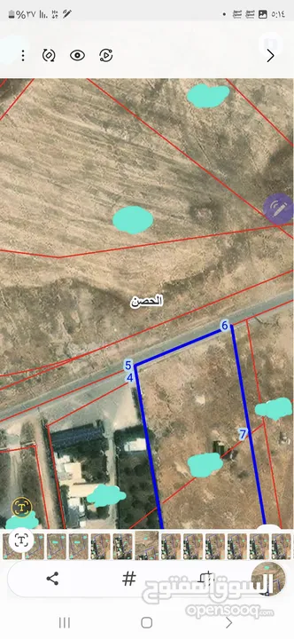 حوض 25 الدهما الشمالية على مدخل إسكان الأطباء مساحة الأرض 4625 م2 على شارعين أجمل قطعه بالحوض شارعين