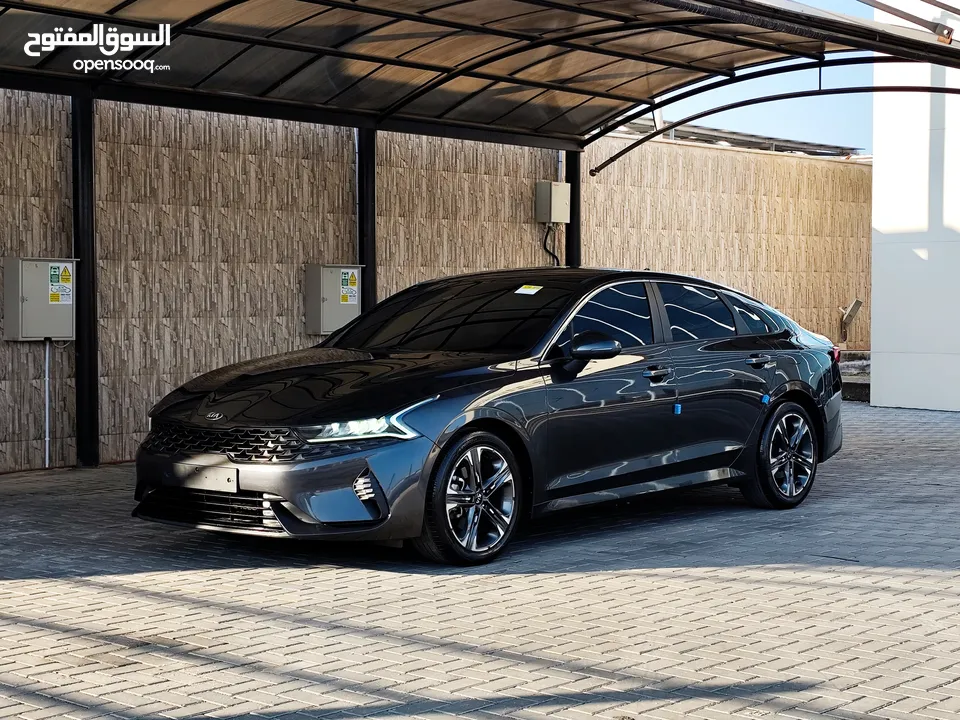 كيا K5 HYBRID الشكل الجديد حرة وارد كوري فحص كامل بحالة الوكالة وصول جديد من كوريا