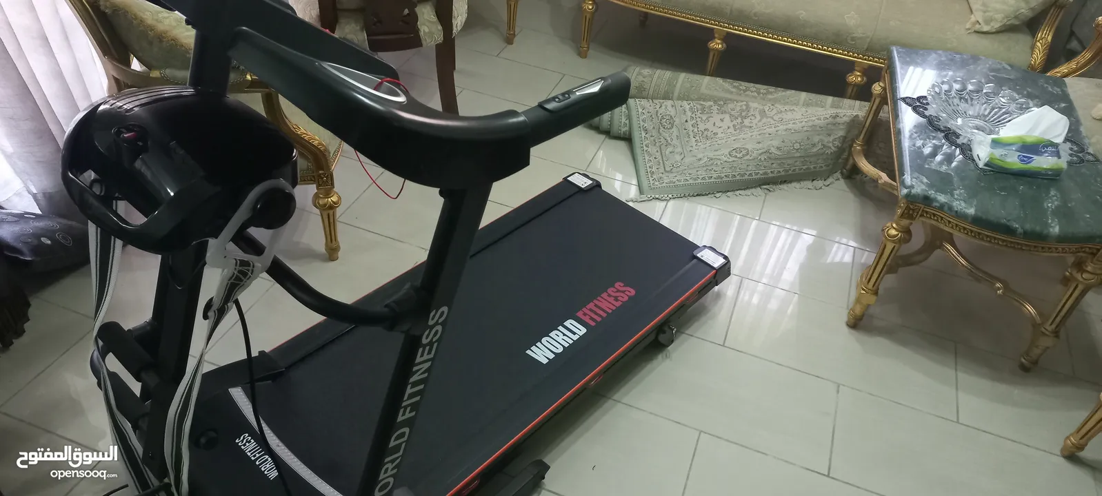جهاز مشي كهربائي treadmill world fitness