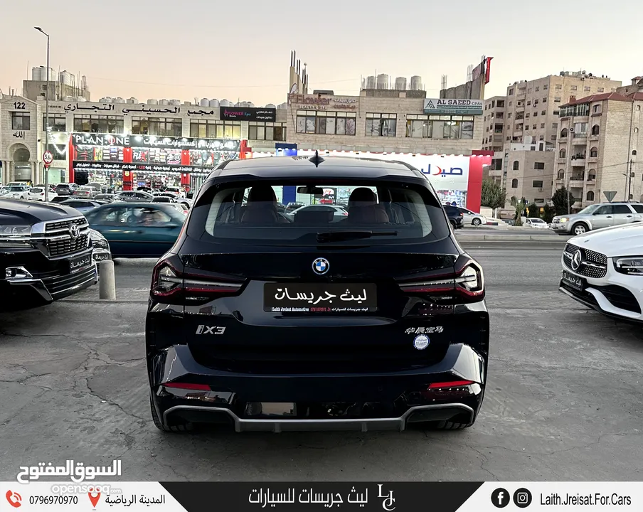 بي ام دبليو الفئة الثالثة iX3 كهربائية بالكامل 2024 BMW iX3 eDrive EV M Sport Night Package