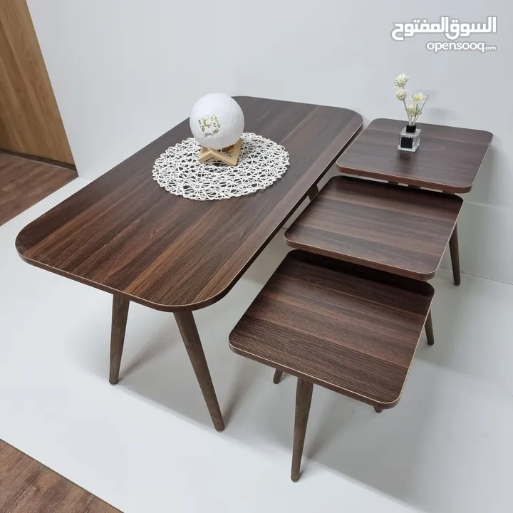 طاولات وسط نظام تركي  4 قطع     العرض لفتره محدوده سارع بالطلب