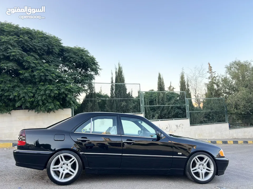 مرسيدس بنز C200 موديل 1998 بحاله الوكاله