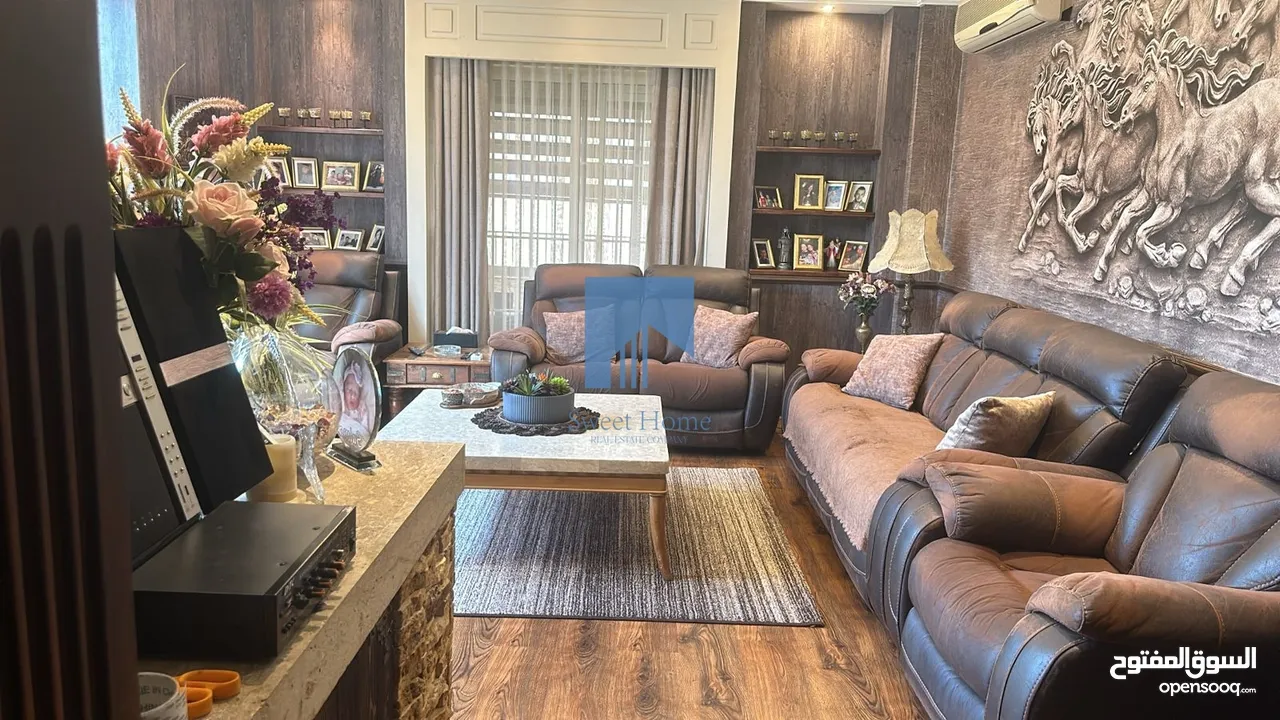 شقة طابقية فاخرة للبيع في دير غبار - خلف ال Olive Tree طابق اول 315م تشطيب سوبر ديلوكس