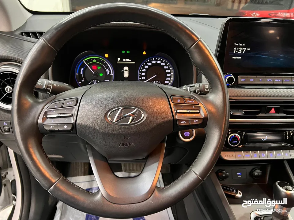 هونداي كونا هايبرد (كهرباء +بنزين) سعر ممتاز اقتصاديه جدا 20كيلو/لتر