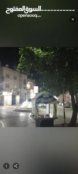 عرباية ذرة بحاله جيدة للبيع