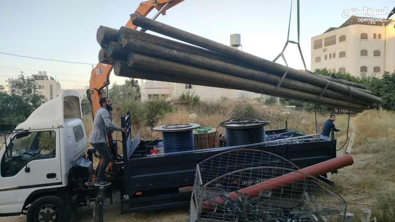 شحن مع ونش اسوزو