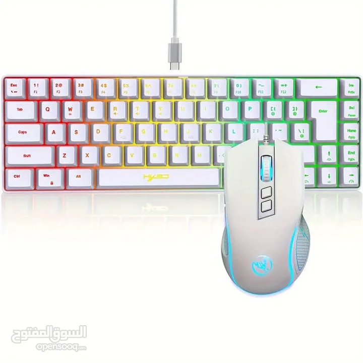 Mouse & keyboard ( RGB ) الوصف مهم
