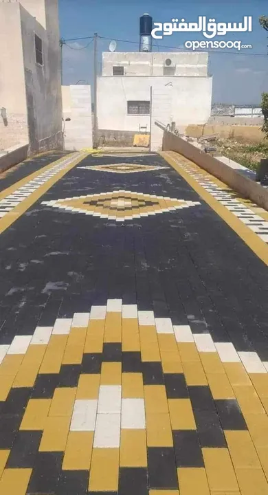 تركيب انترلوك وبندوره