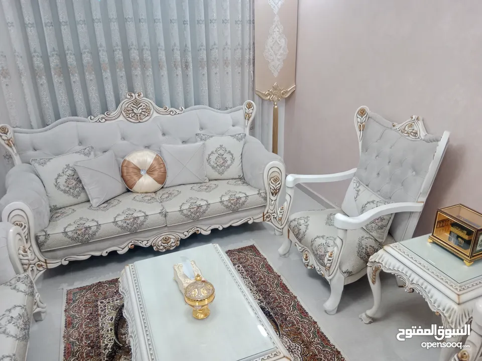 طقم كنب 7 مقاعد (استخدام عرسان)