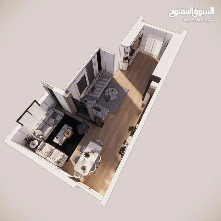 شقة مشطبة للبيع