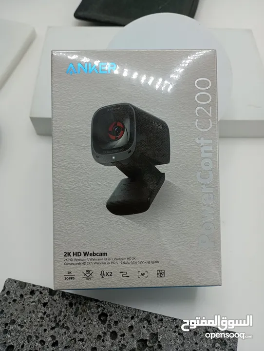 New PowerConf C200 Webcam  AnkerWork The 2K ultra-clear resolution on this Mac Webcam 