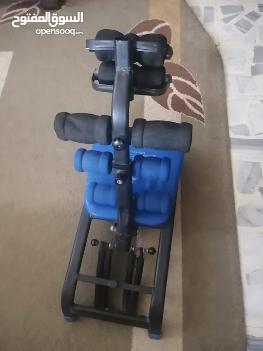 جهاز رياضي.... تمرين معده