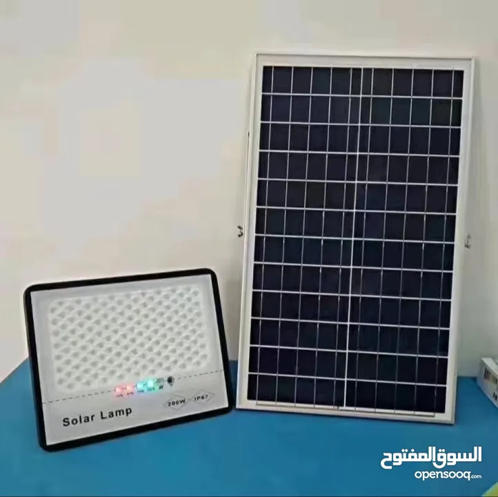 كشاف طاقه شمسيه  للاناره والديكور  الداخلي والخارجي في المملكه بأفضل الأسعار