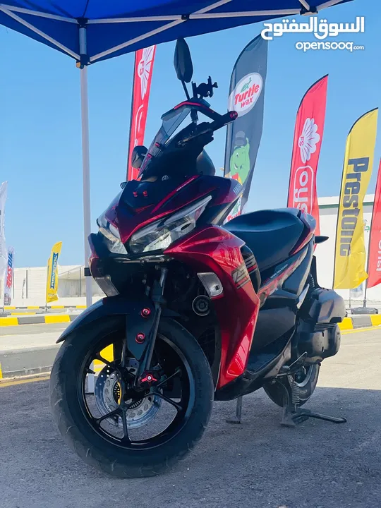 Yamaha aerox 155 cc اقرا الوصف