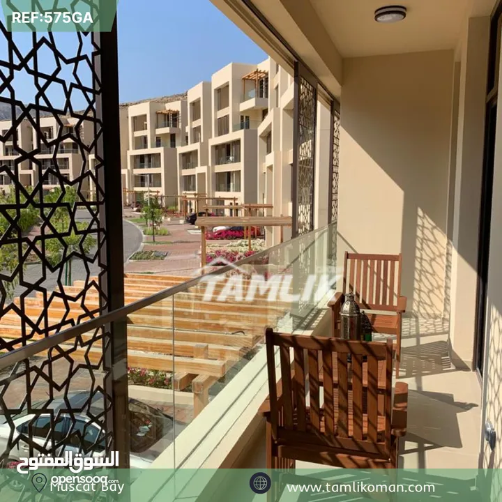 Luxury Apartment for sale or rent in Al Muscat Bay REF 575GA