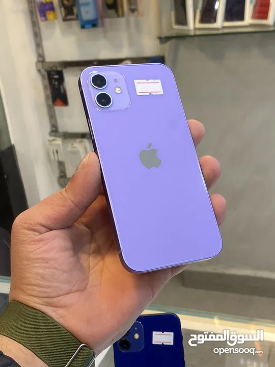 iPhone 12 128g وكاله بطاريه 90مو مفتوح  ومكفول