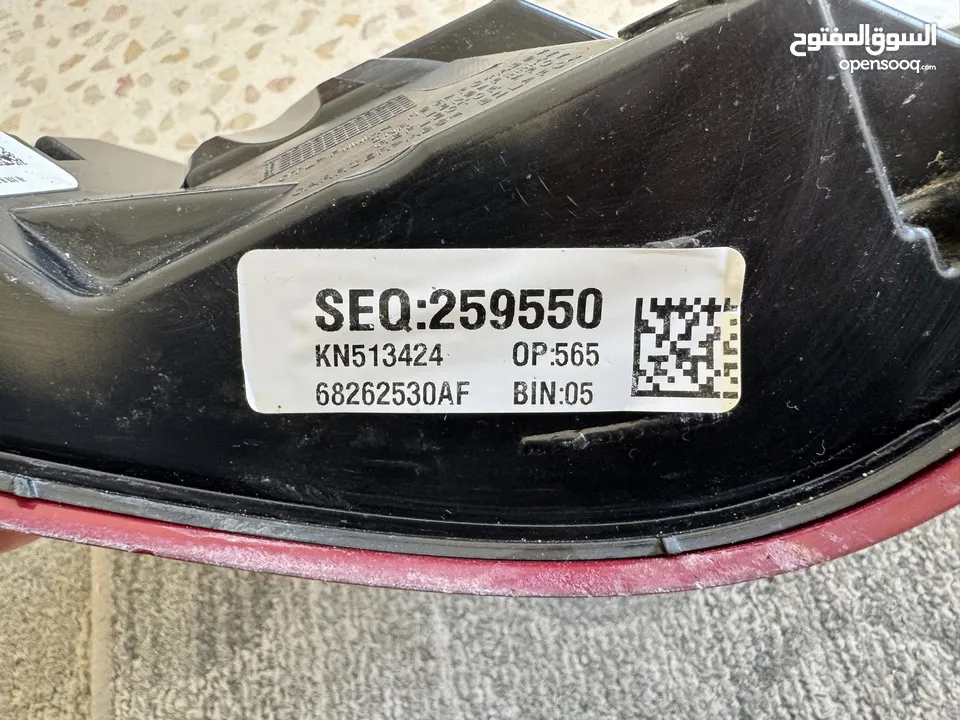 Dodge Ram 1500 LED Tail Light Right Sensor AF For 2019-2023
