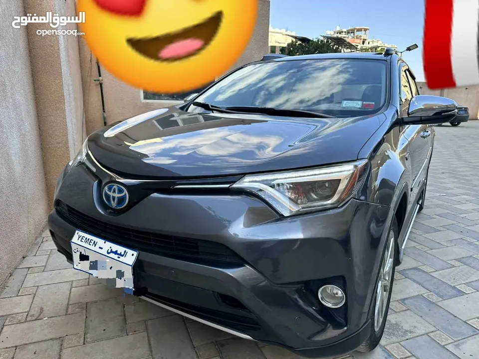 رقمي.في الوصف اتصال وااتس   TOYOTA RAV4 HV LIMITEراف فور 2017 هايبرد