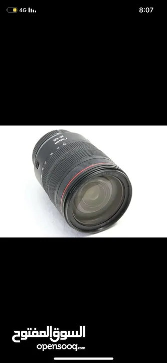 Lens canon rf 24-105 f4 is usm