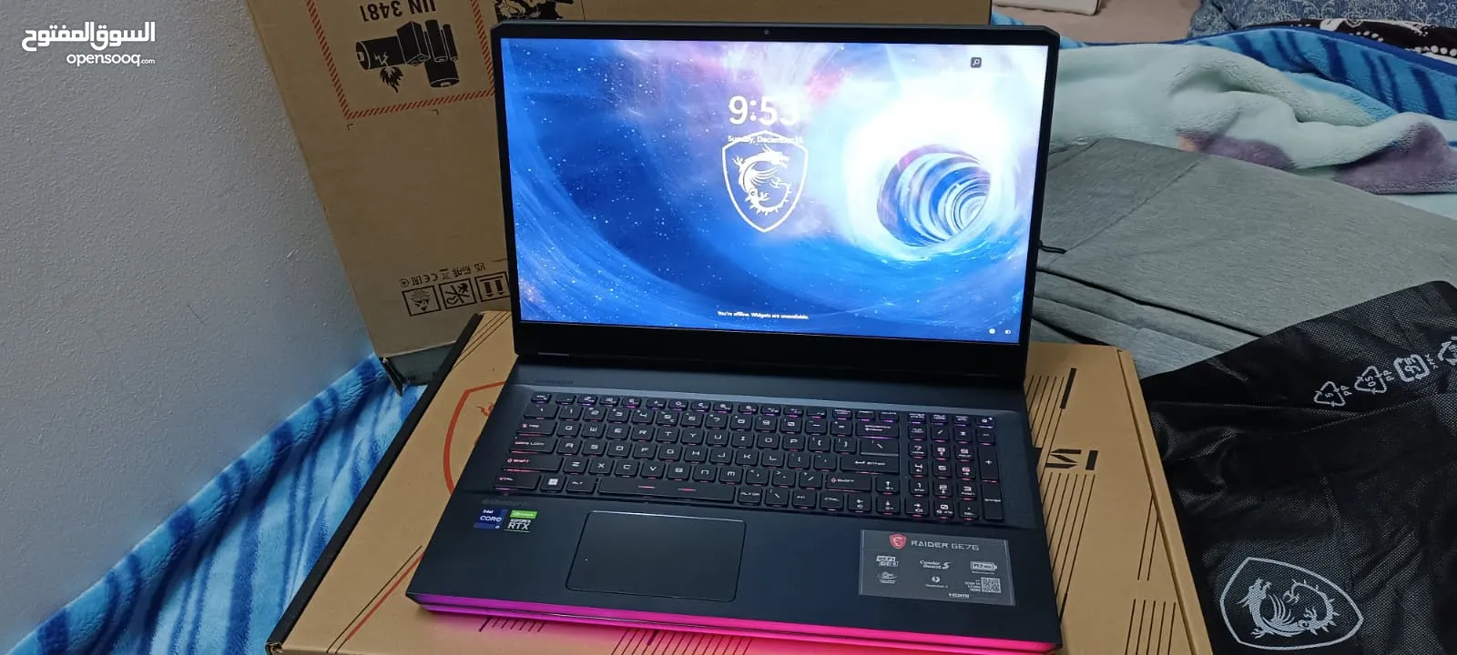 لاب توب MSI وحش التصميم والألعاب