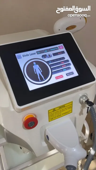 جهاز Alma Diode Laser جديد – استعمال خفيف جداً مع الجلاتين