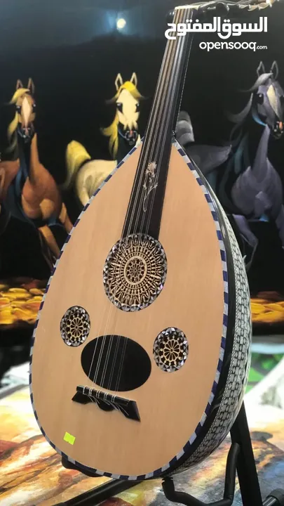 عود جوهرة آلفن صدف يدوي