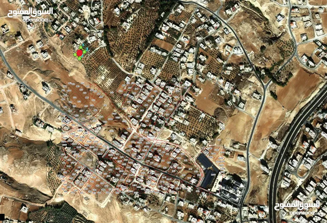 قطعة ارض للبيع شمال عمان في ابونصير منطقة سكنية بسعر مغري