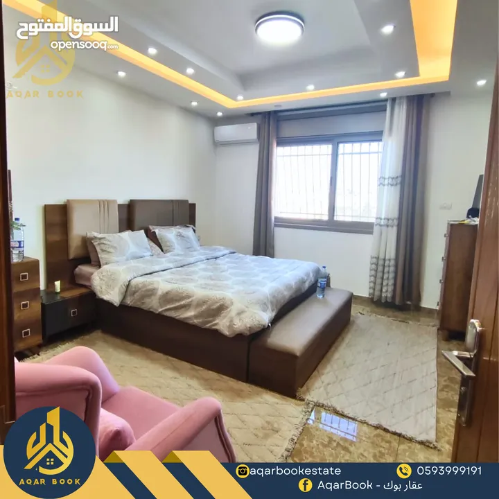 رووف مفروش للايجار  ،الموقع : البيرة - قرب مدرسة الفرندز