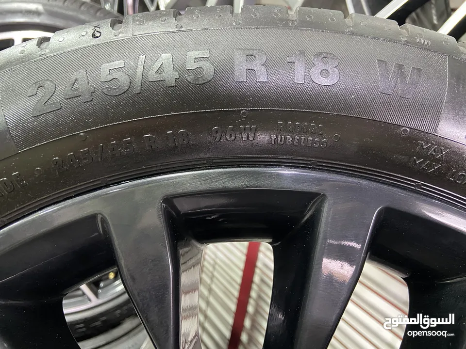 جنط (BMW W) أصلي بحالة الوكالة. قياس “18”