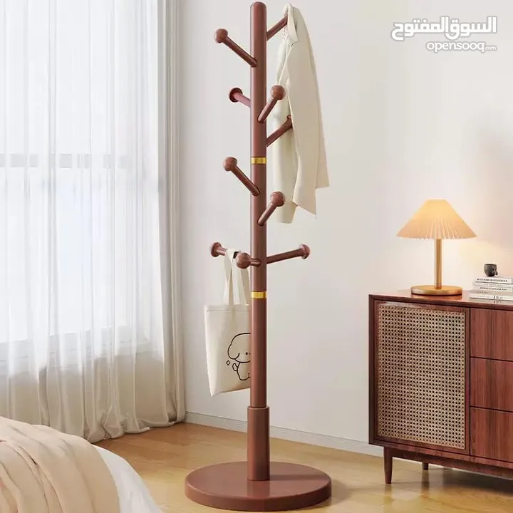 شماعة" علاقة" ملابس خشب ثقيل