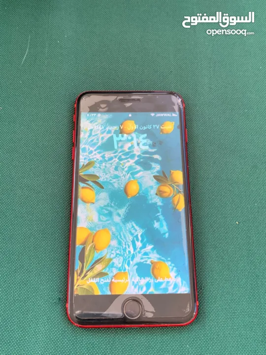 ايفون 8 بلس 64 جيجا بايت بطارية 100 ،