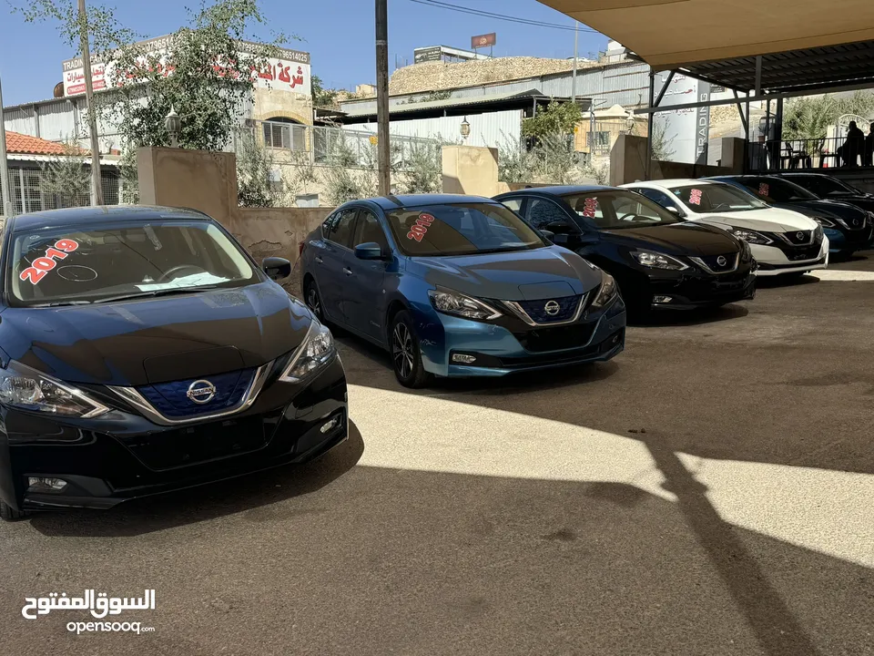 نيسان سلفي كهرباء بالكامل  فحص كامل 2019 لون اسود