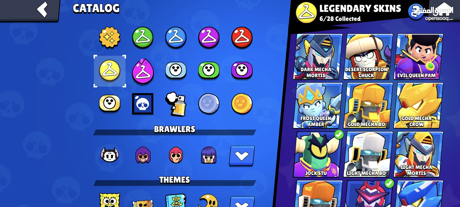 حساب Brawl Stars للبيع بسعر ممتاز