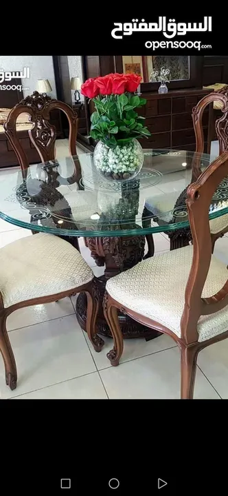 طاولة سفرة 6كراسي