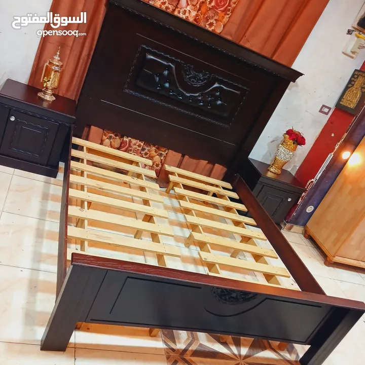غرفة_نوم_ماستر_ابواب_موديل_الجمال_كوالتي بحاله الوكاله استخدام مده قصيره وخشبها زان ولاتيه وقشره بلو