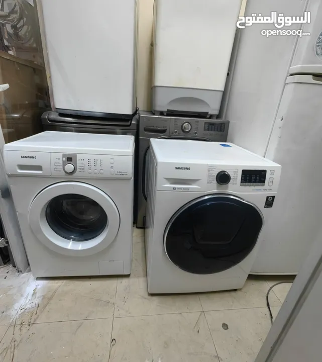 washing machine and Refrigerator for sale in working conditions with different prices