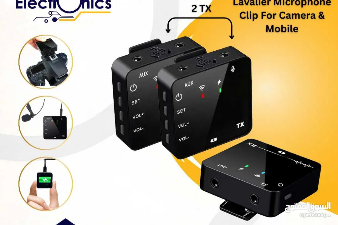 Double Wireless Microphone