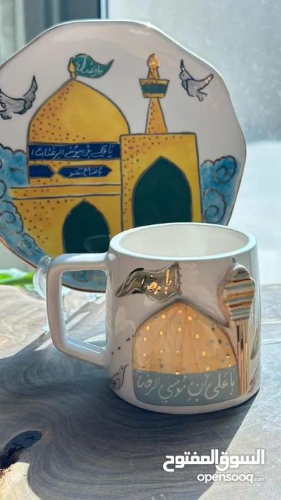أكواب وفناجين سيراميكية إيرانية – صناعة يدوية بجودة عالية وتصاميم فريدة mug ang cup from iran