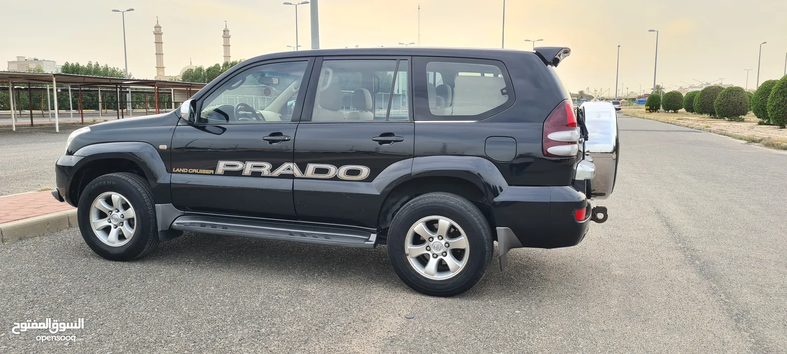Urgent Sell Because of Leaving Kuwait... Good Condition Prado 2003 Black Color