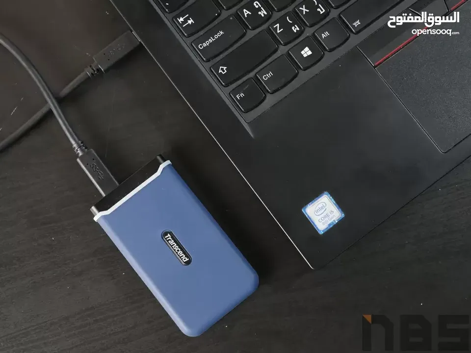 هارديسك داخلي مساحة 250 جيجا بايت  ترانسيند Trancsend Portable SSD Hardisk ESD270C 250GB