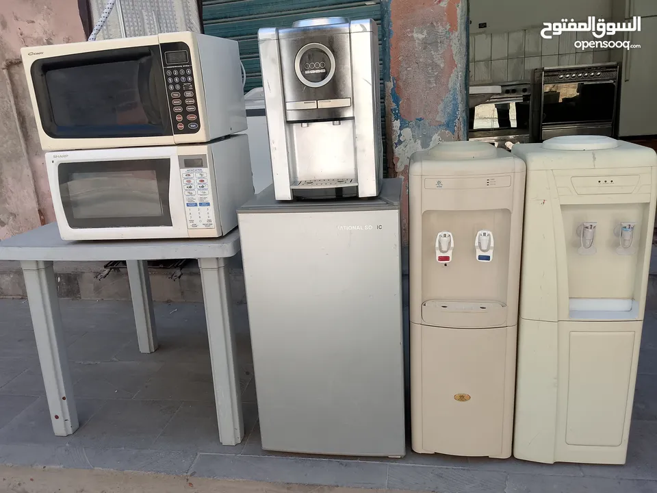 كولرات مياه عدة انواع وأحجام مختلفة وأسعار مناسبة تبريد ممتاز وتسخين سريع وعالفحص موجودات بالبقعة